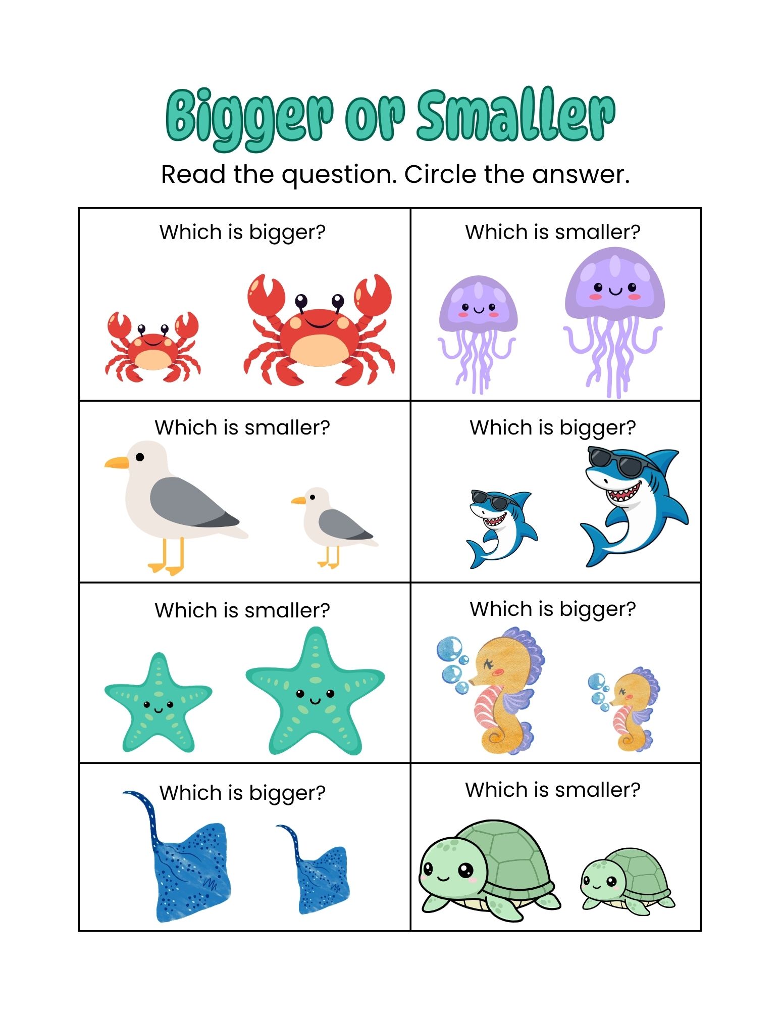 Bigger or Smaller