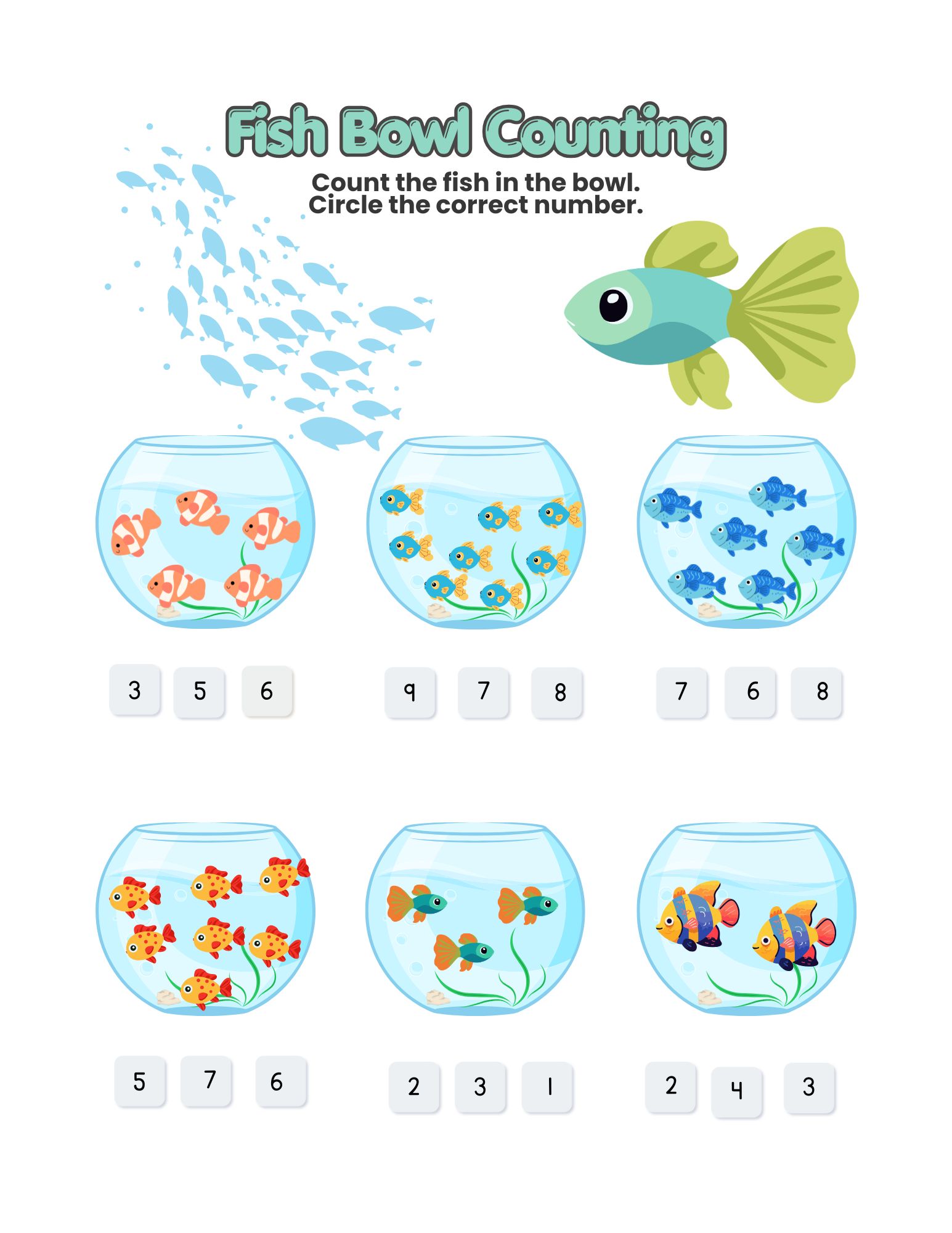 Fish Bowl Counting